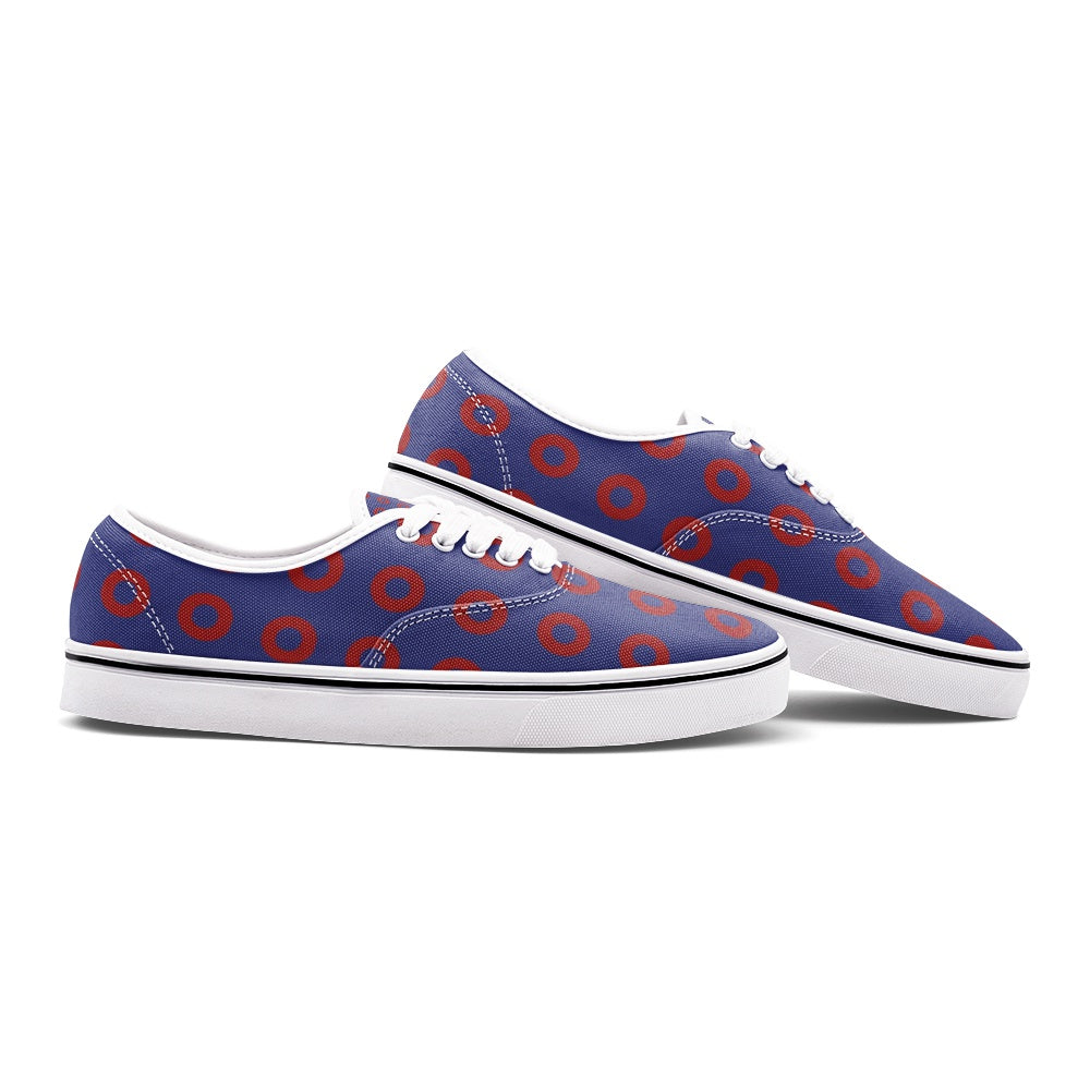 Donuts Canvas Shoes Fashion Low Cut Loafer Sneakers - The Grateful Goose