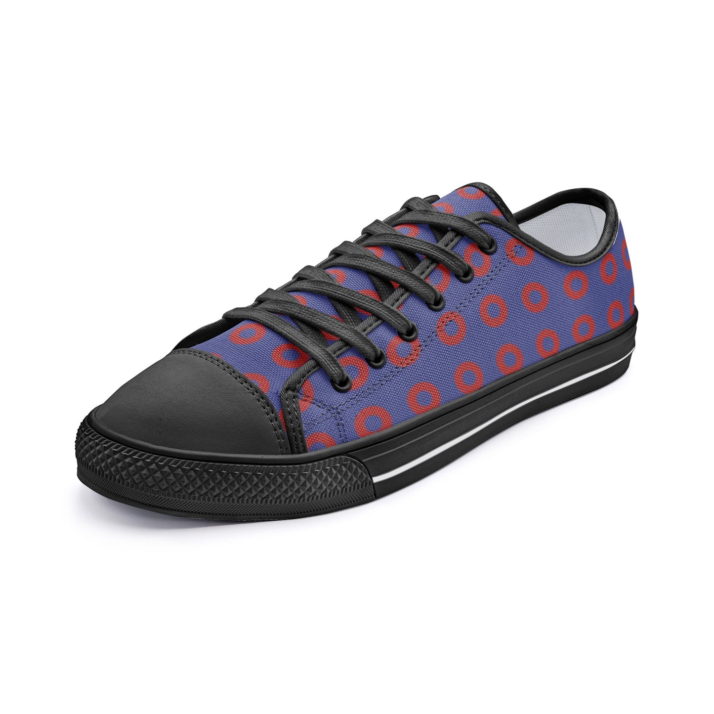 Donuts Low Top Canvas Shoes