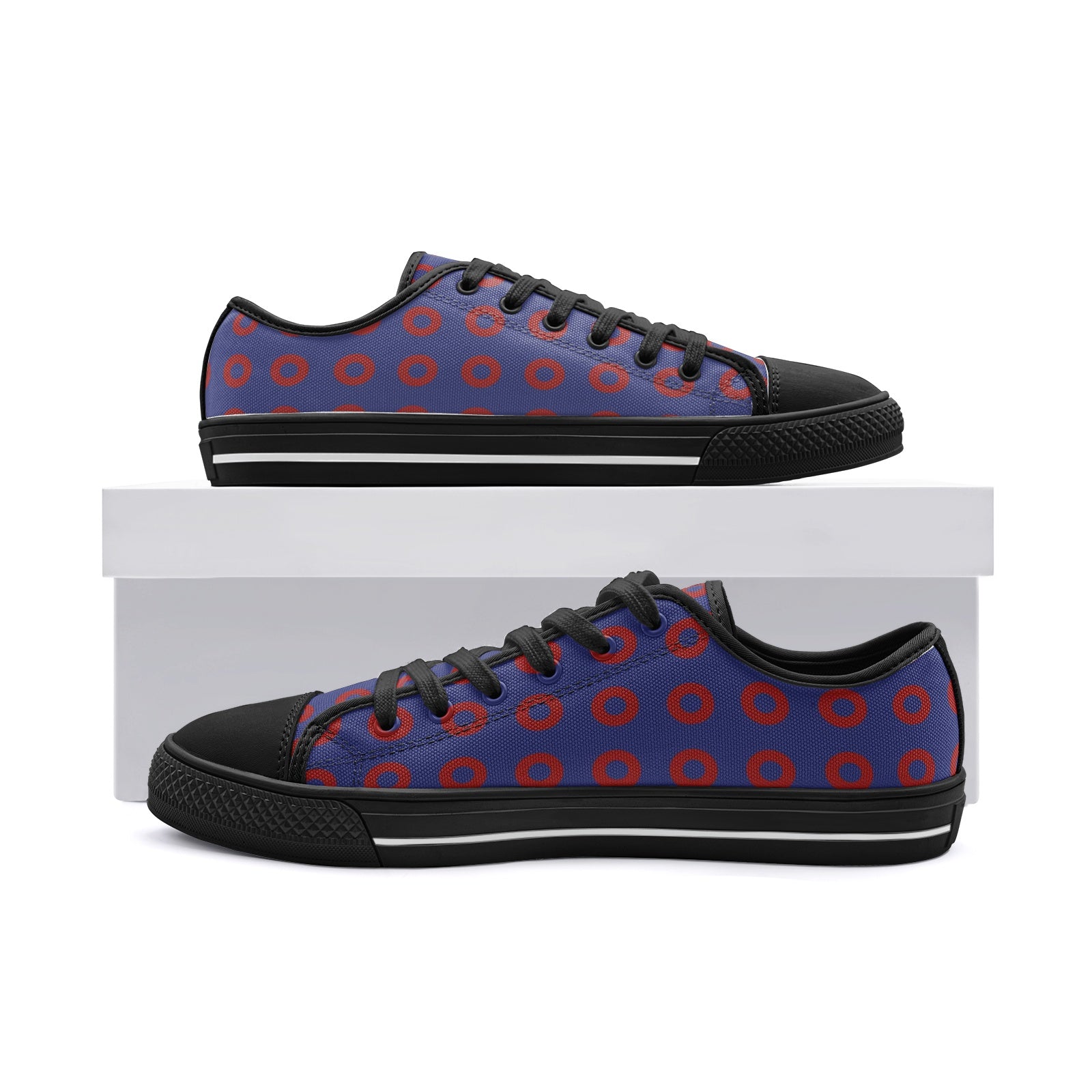Donuts Low Top Canvas Shoes - The Grateful Goose