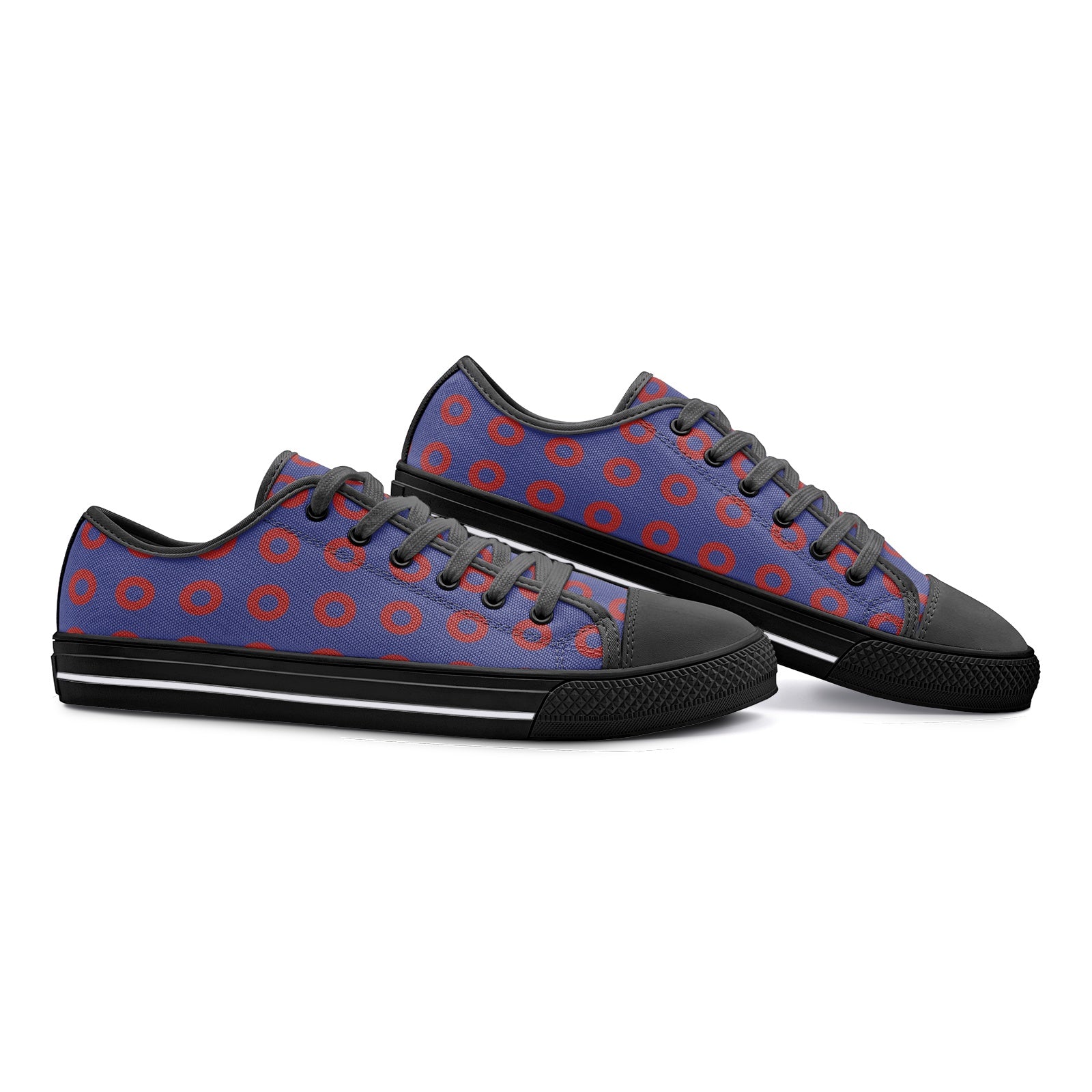 Donuts Low Top Canvas Shoes - The Grateful Goose