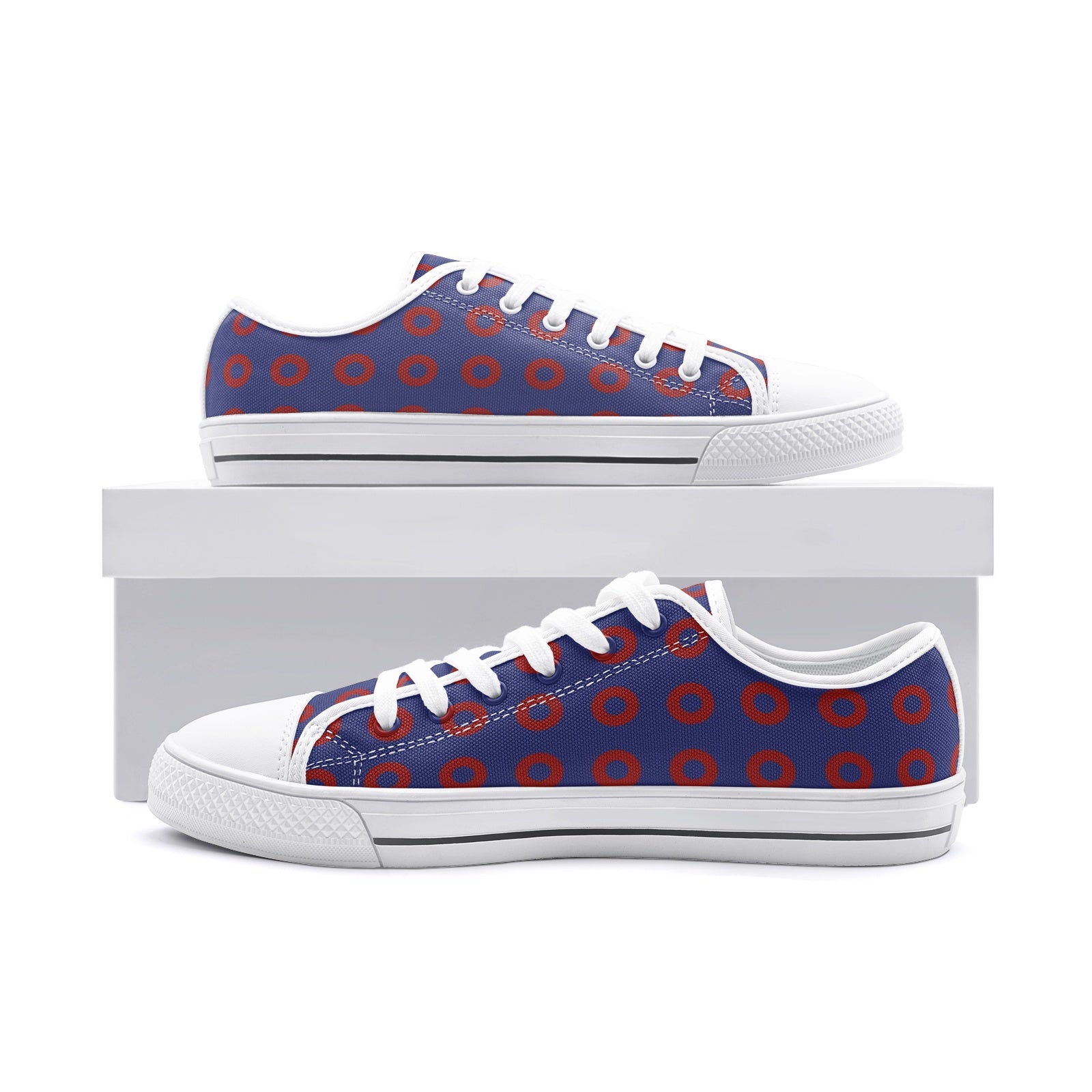 Donuts Low Top Canvas Shoes - The Grateful Goose