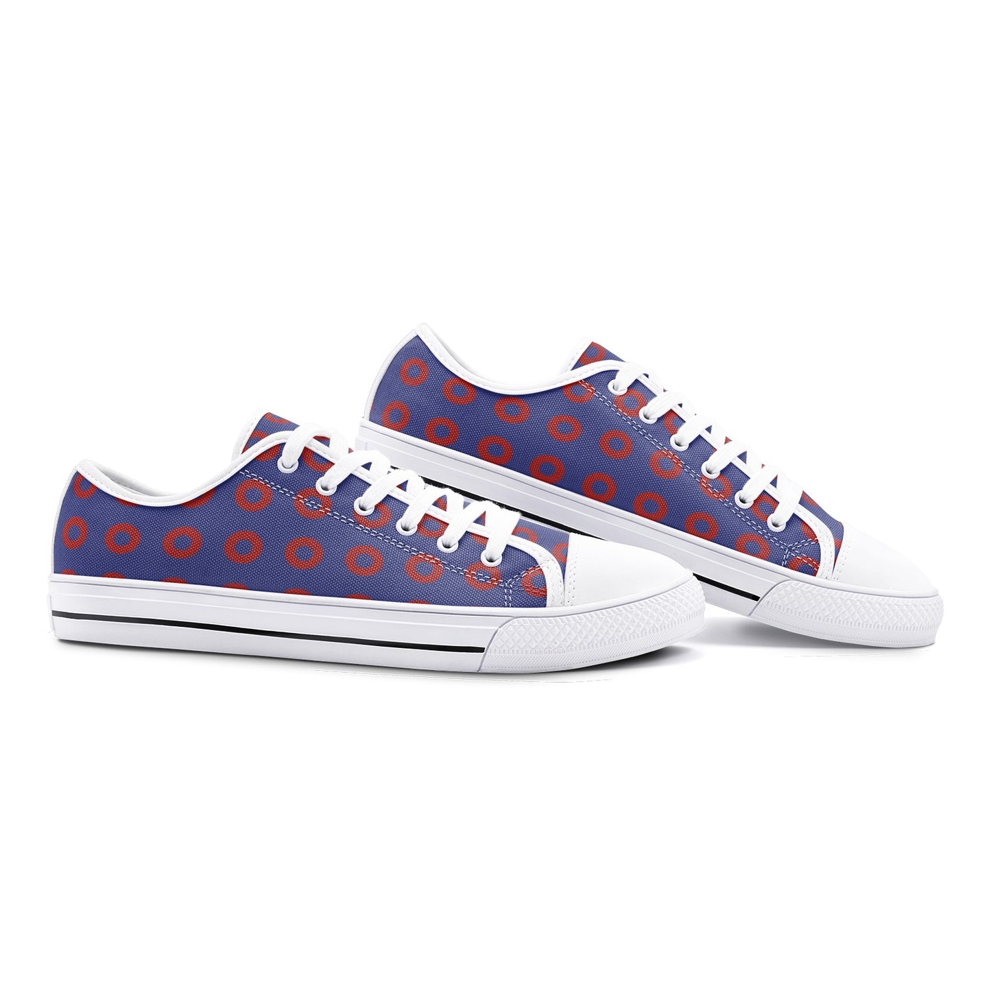 Donuts Low Top Canvas Shoes