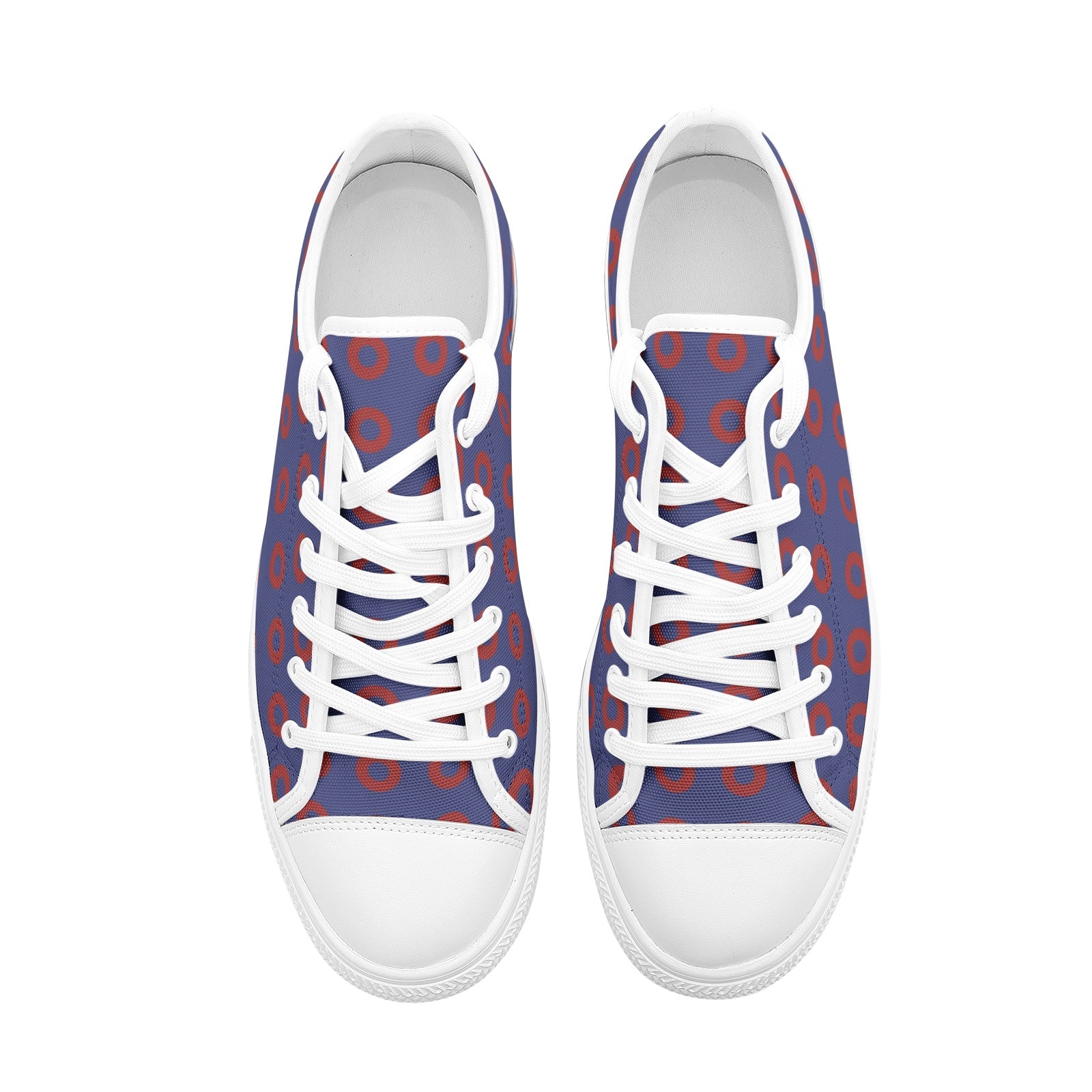 Donuts Low Top Canvas Shoes - The Grateful Goose
