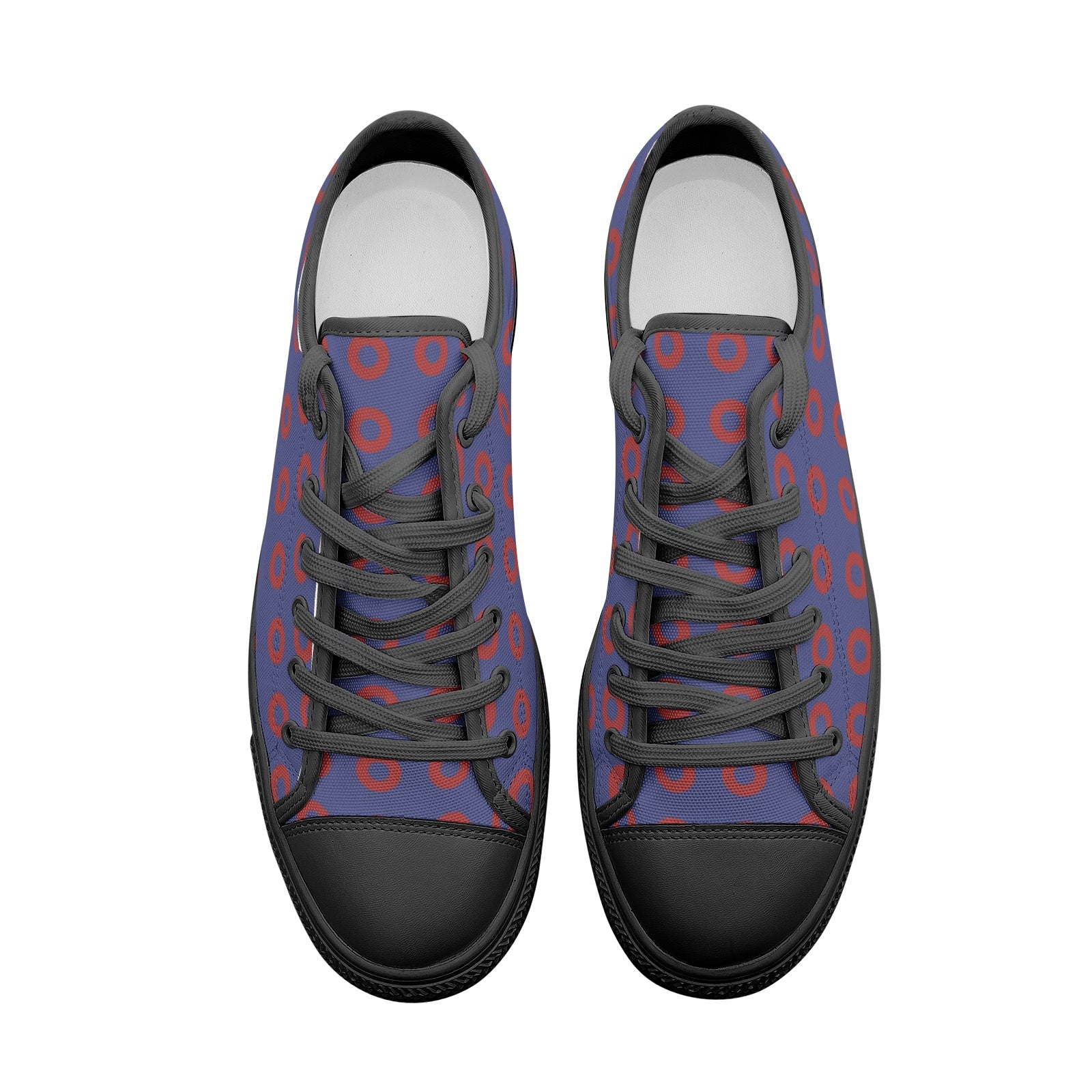 Donuts Low Top Canvas Shoes - The Grateful Goose