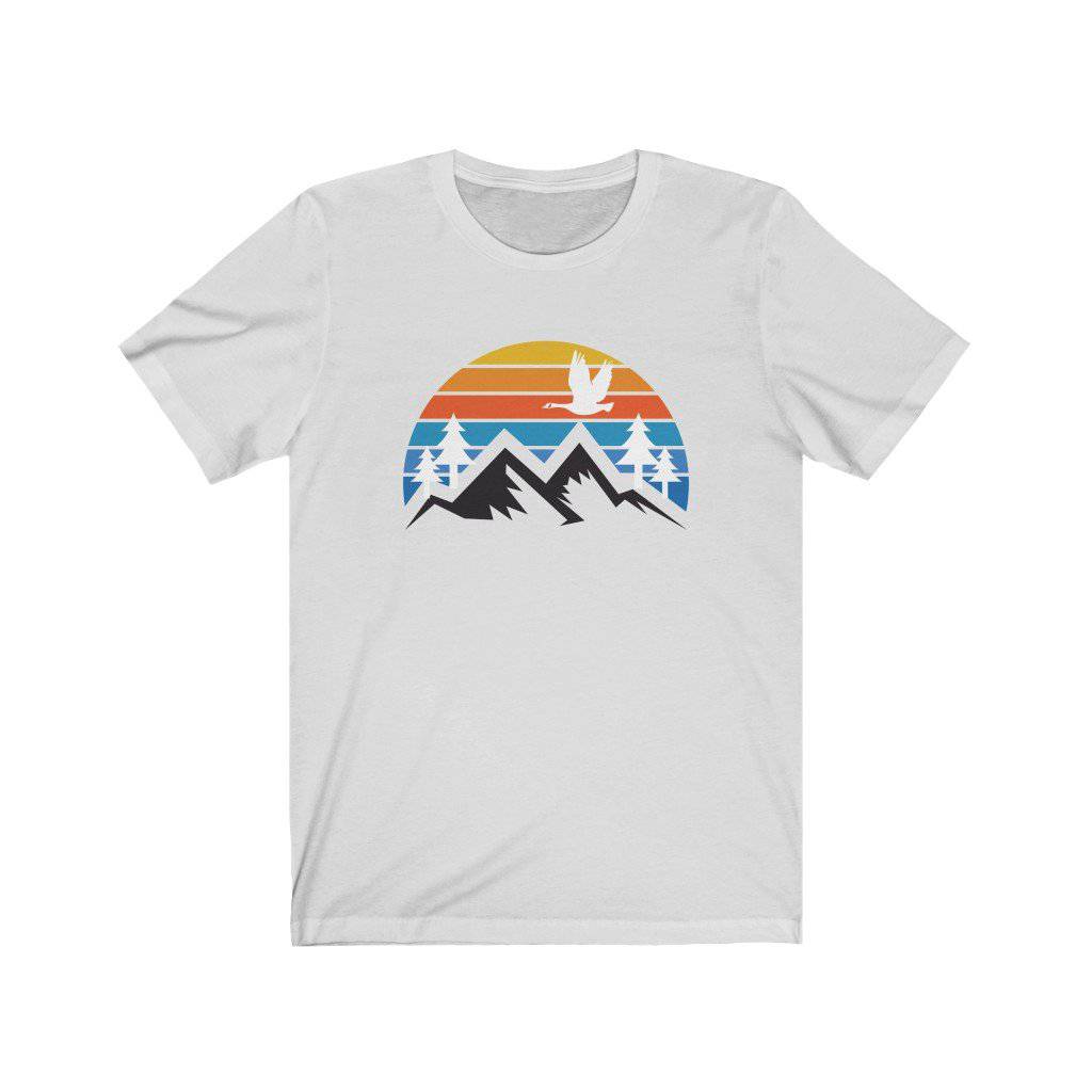 Mountain Goose Tee - The Grateful Goose