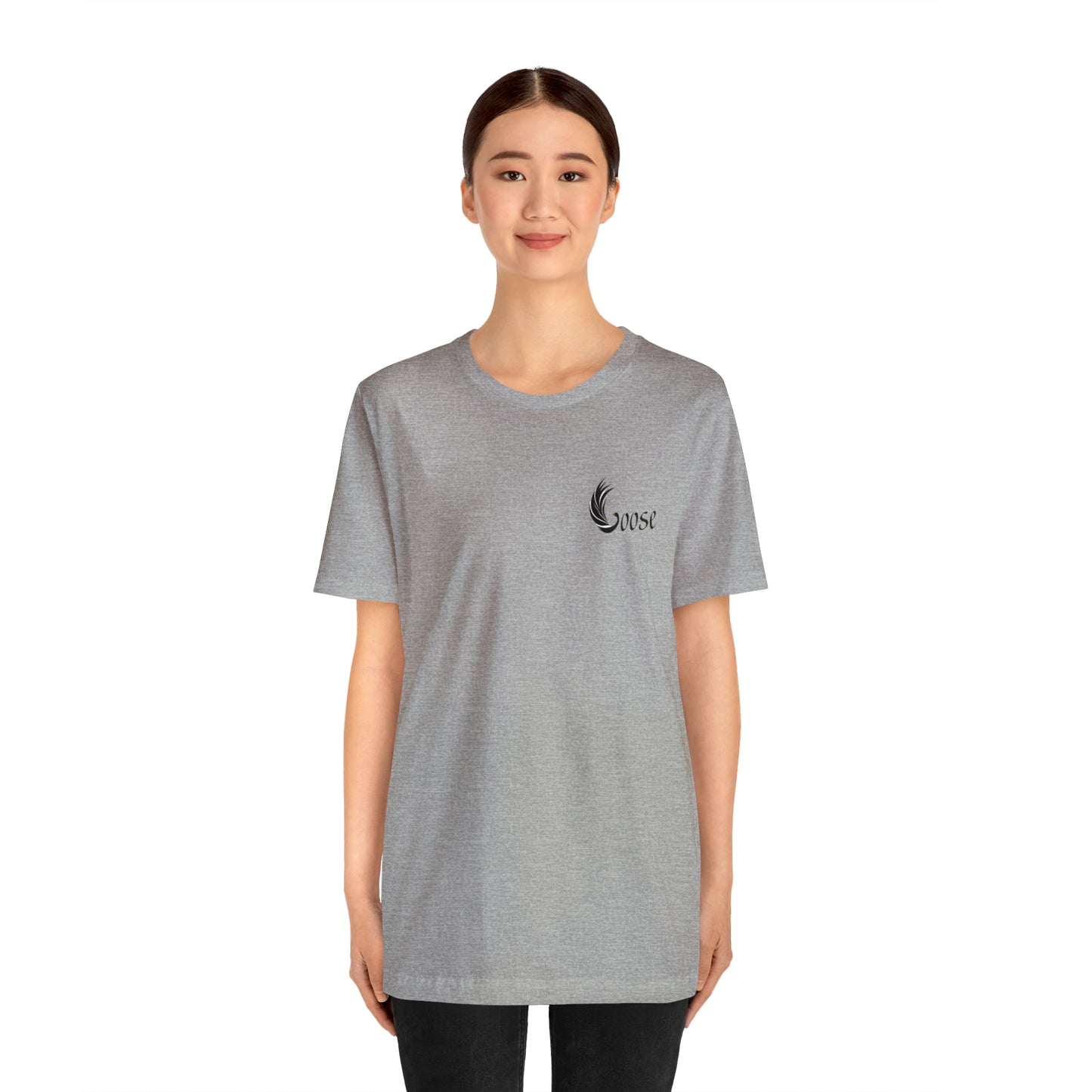 Feathered Goose Inspired Short Sleeve Tee - The Grateful Goose