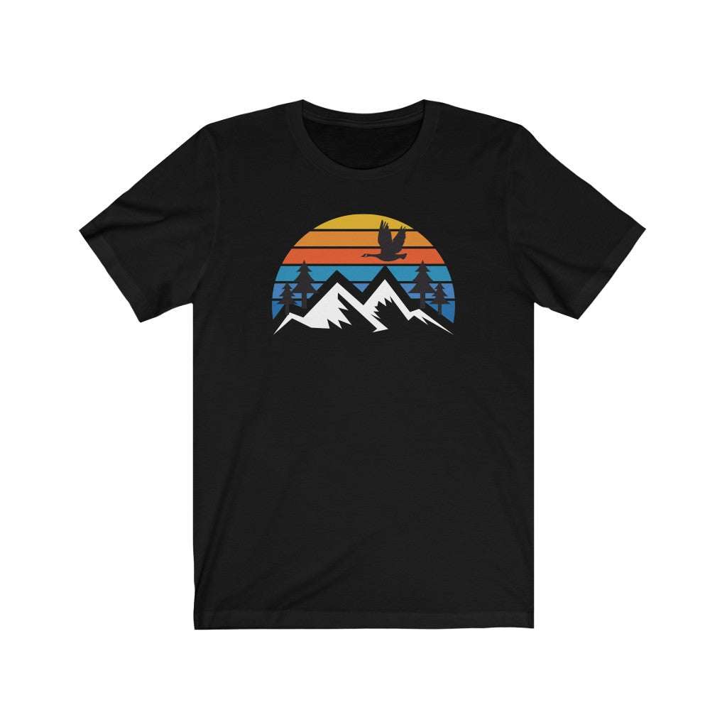 2-sided Mountain Logo - The Grateful Goose