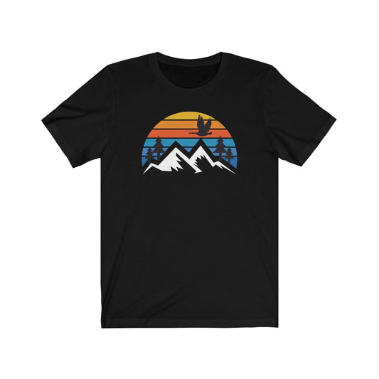 2-sided Mountain Logo - The Grateful Goose