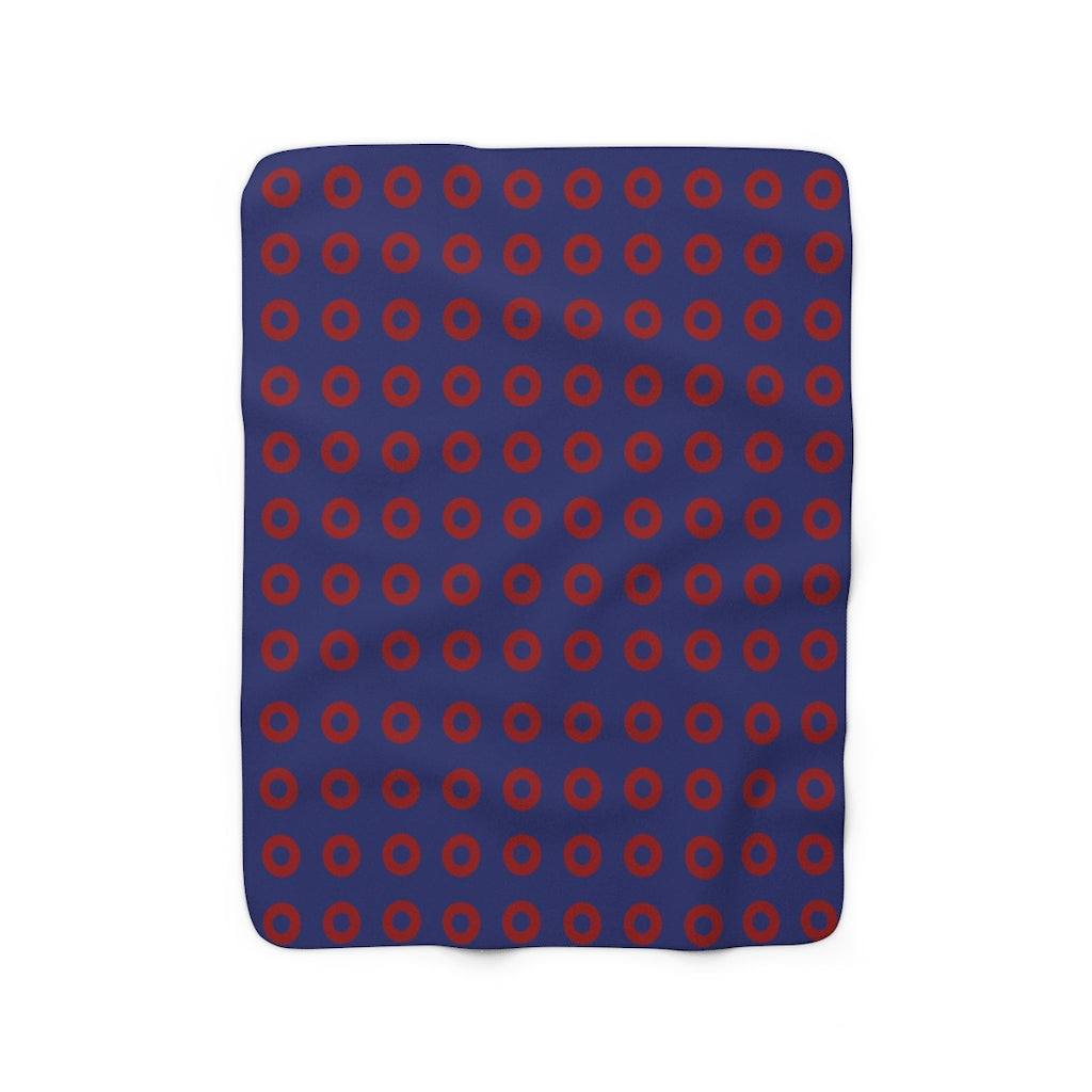 Donuts Sherpa Fleece Blanket - The Grateful Goose