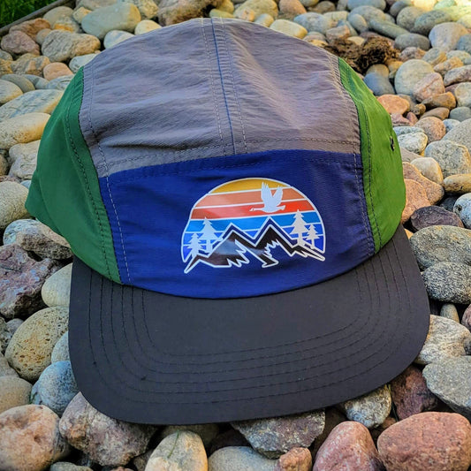 Vintage Snapback Mountain Goose Hat - The Grateful Goose