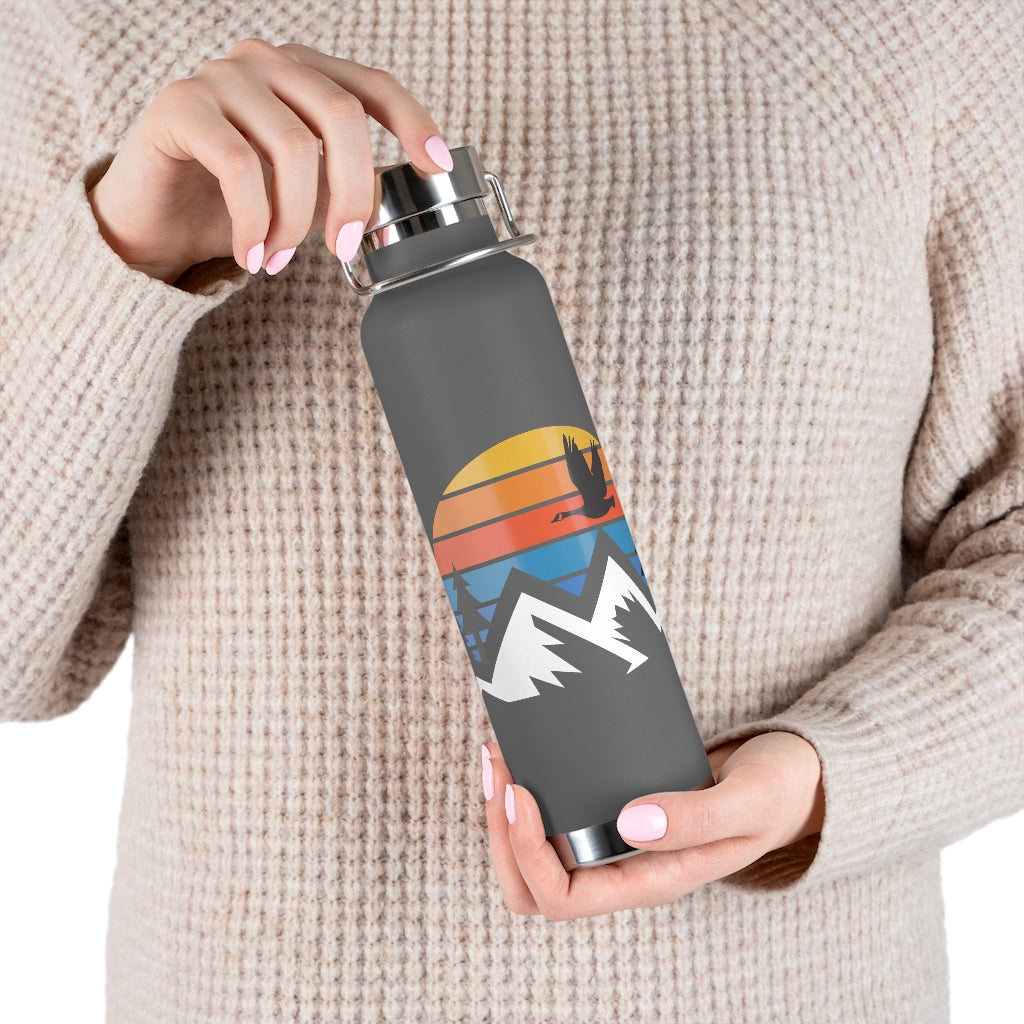 Mountain Goose 2.0 22oz Vacuum Insulated Water Bottle - The Grateful Goose