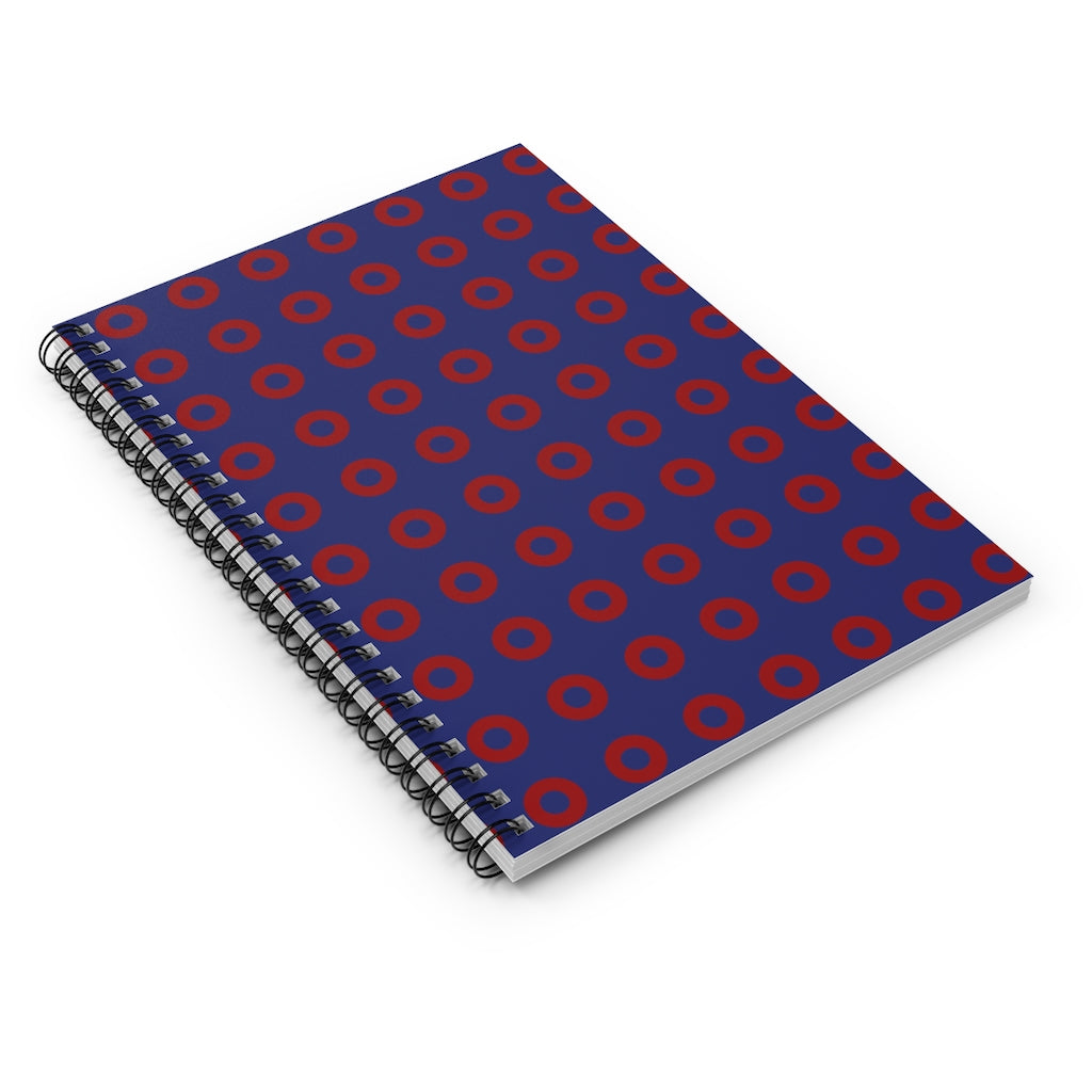 Donuts Spiral Notebook - Ruled Line - The Grateful Goose