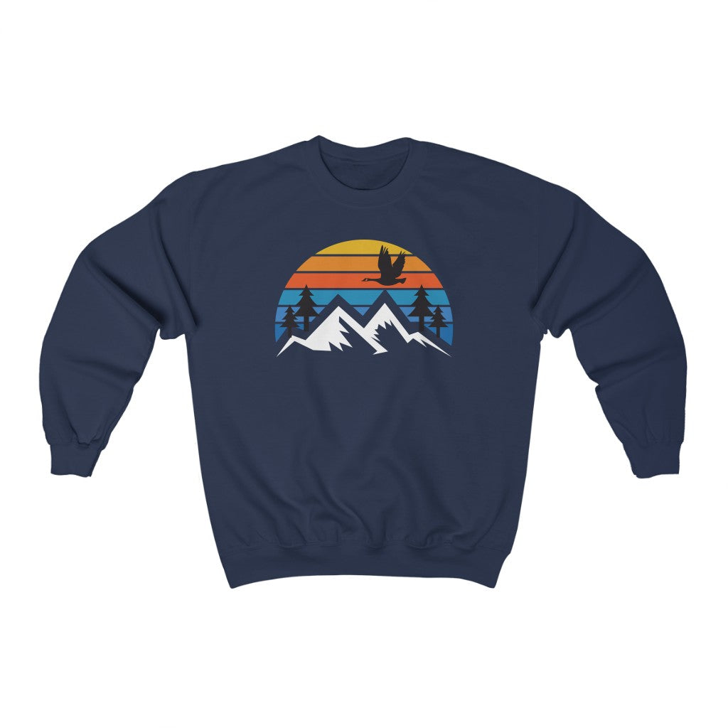 Mountain Goose 2.0 Crewneck Sweatshirt | The Grateful Goose