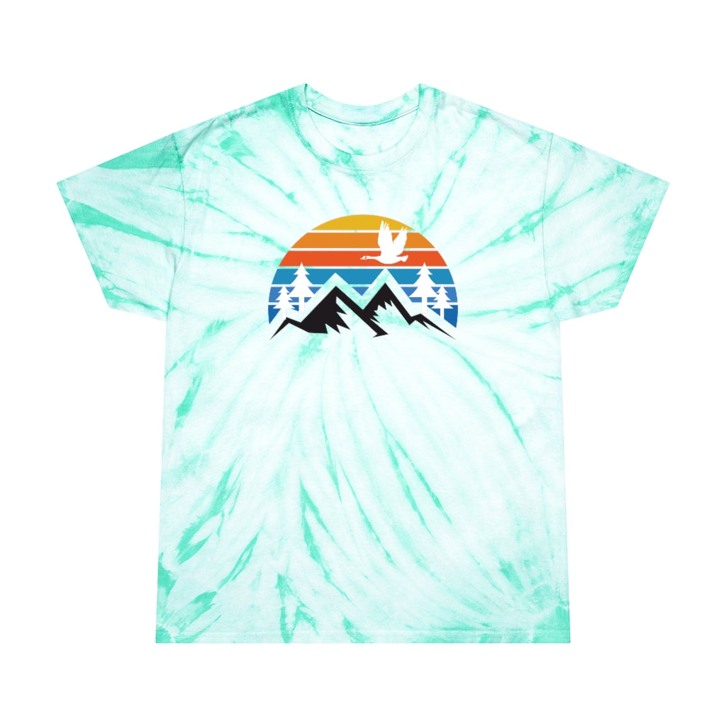 Mountain Goose Tie-Dye Tee - The Grateful Goose