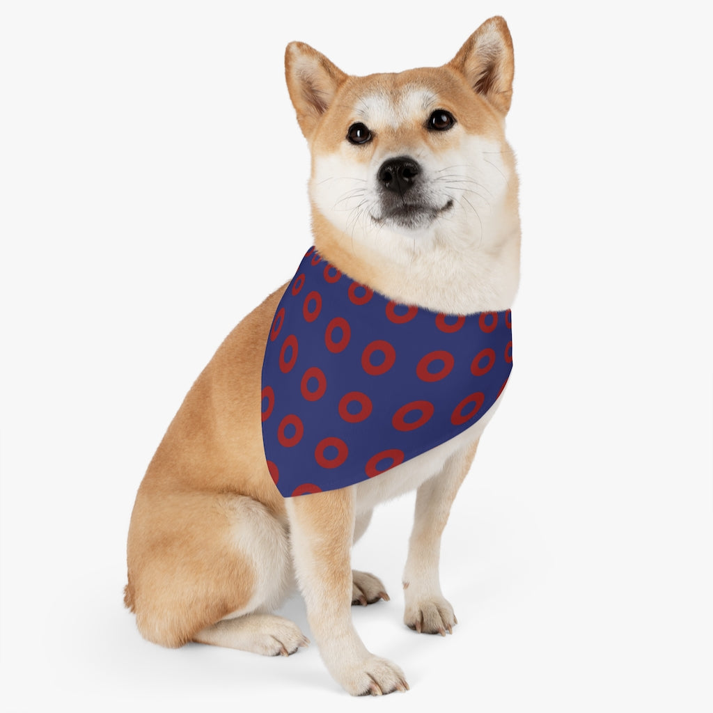 Donuts Dog Bandana Collar - The Grateful Goose