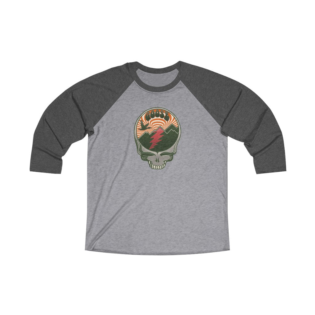 Stealie Baseball Tee - The Grateful Goose