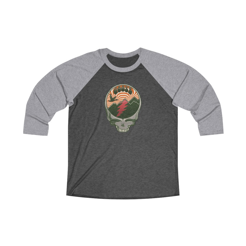 Stealie Baseball Tee - The Grateful Goose