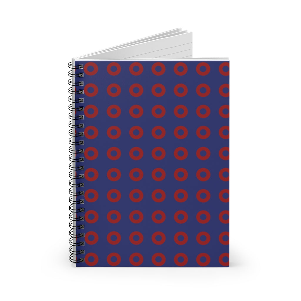 Donuts Spiral Notebook - Ruled Line - The Grateful Goose