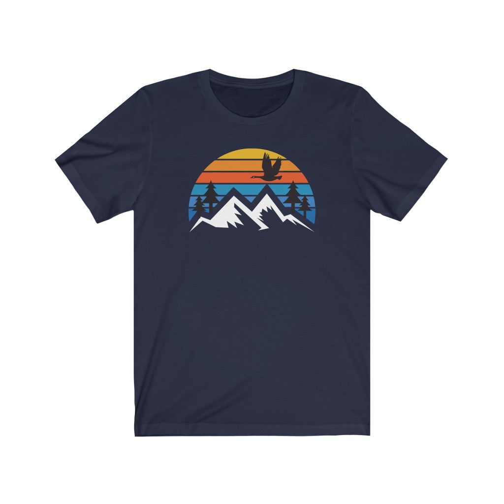 2-sided Mountain Logo - The Grateful Goose