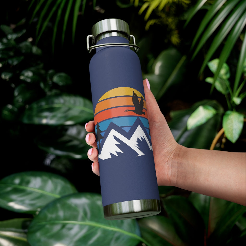 Mountain Goose 2.0 22oz Vacuum Insulated Water Bottle - The Grateful Goose