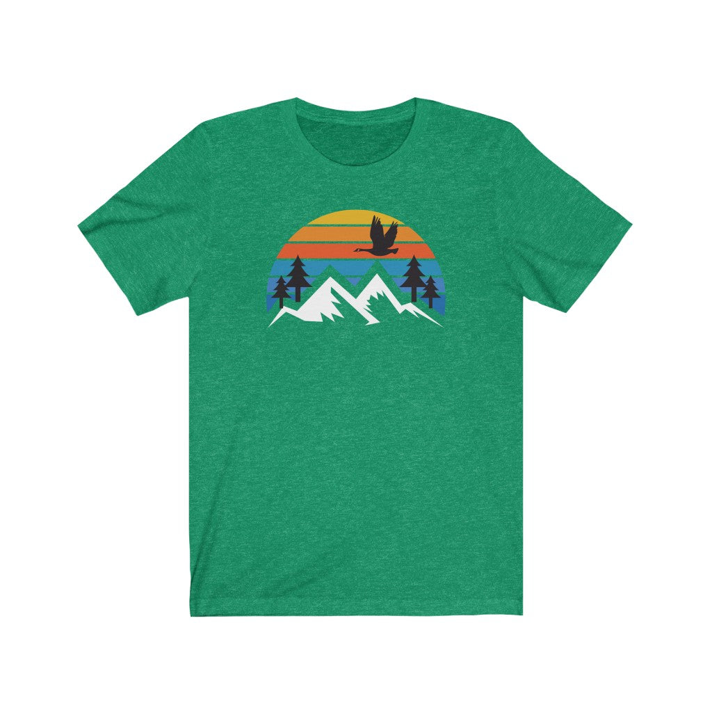 2-sided Mountain Logo - The Grateful Goose