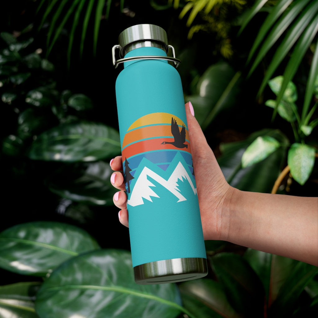 Mountain Goose 2.0 22oz Vacuum Insulated Water Bottle - The Grateful Goose