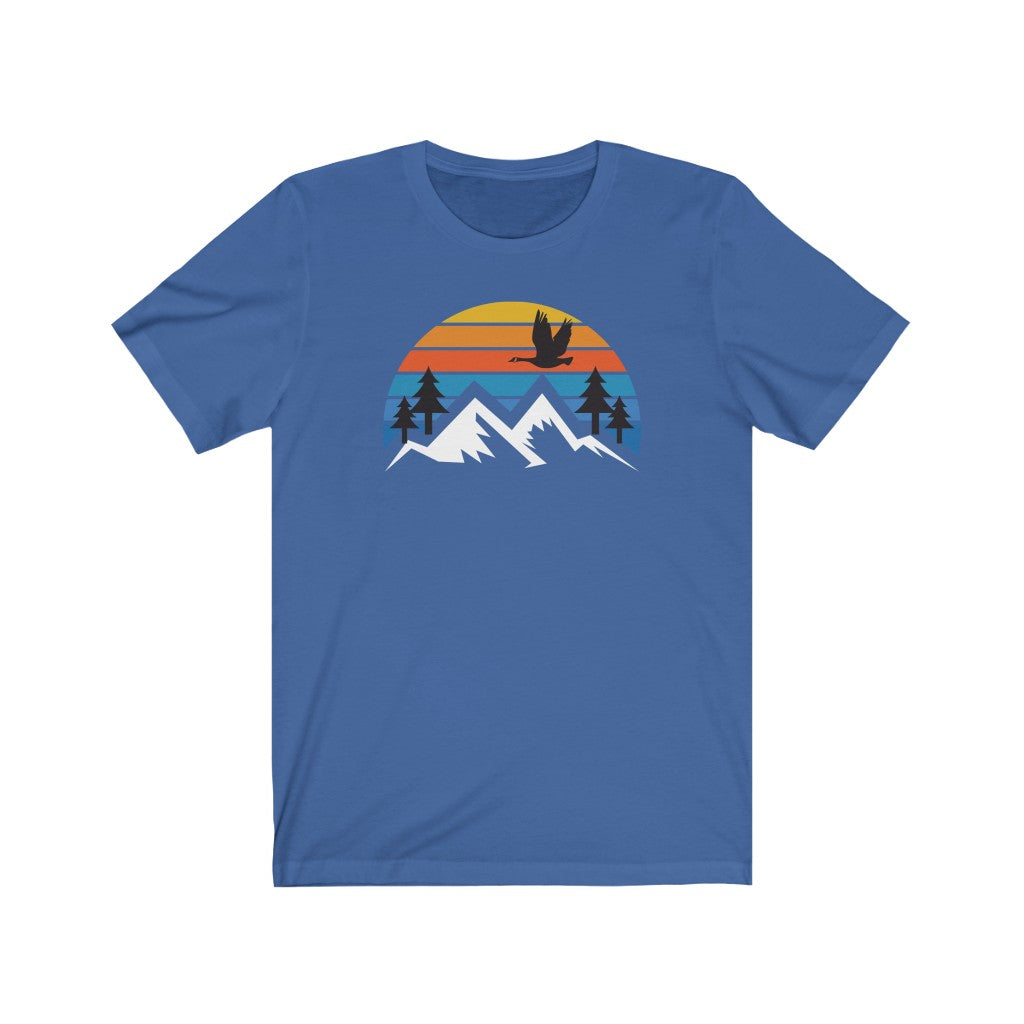 2-sided Mountain Logo - The Grateful Goose