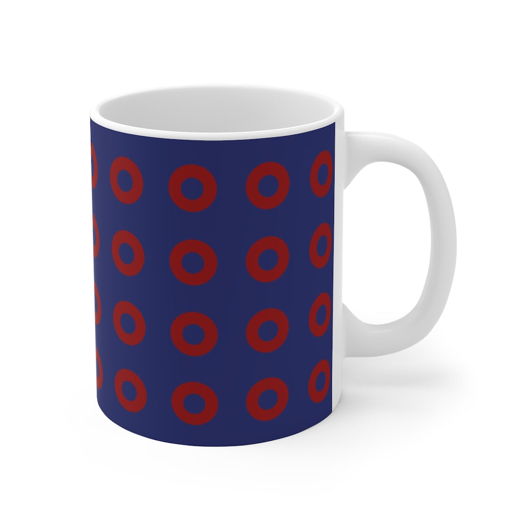 Phish Fishman Donuts Mug - Small 11oz - The Grateful Goose