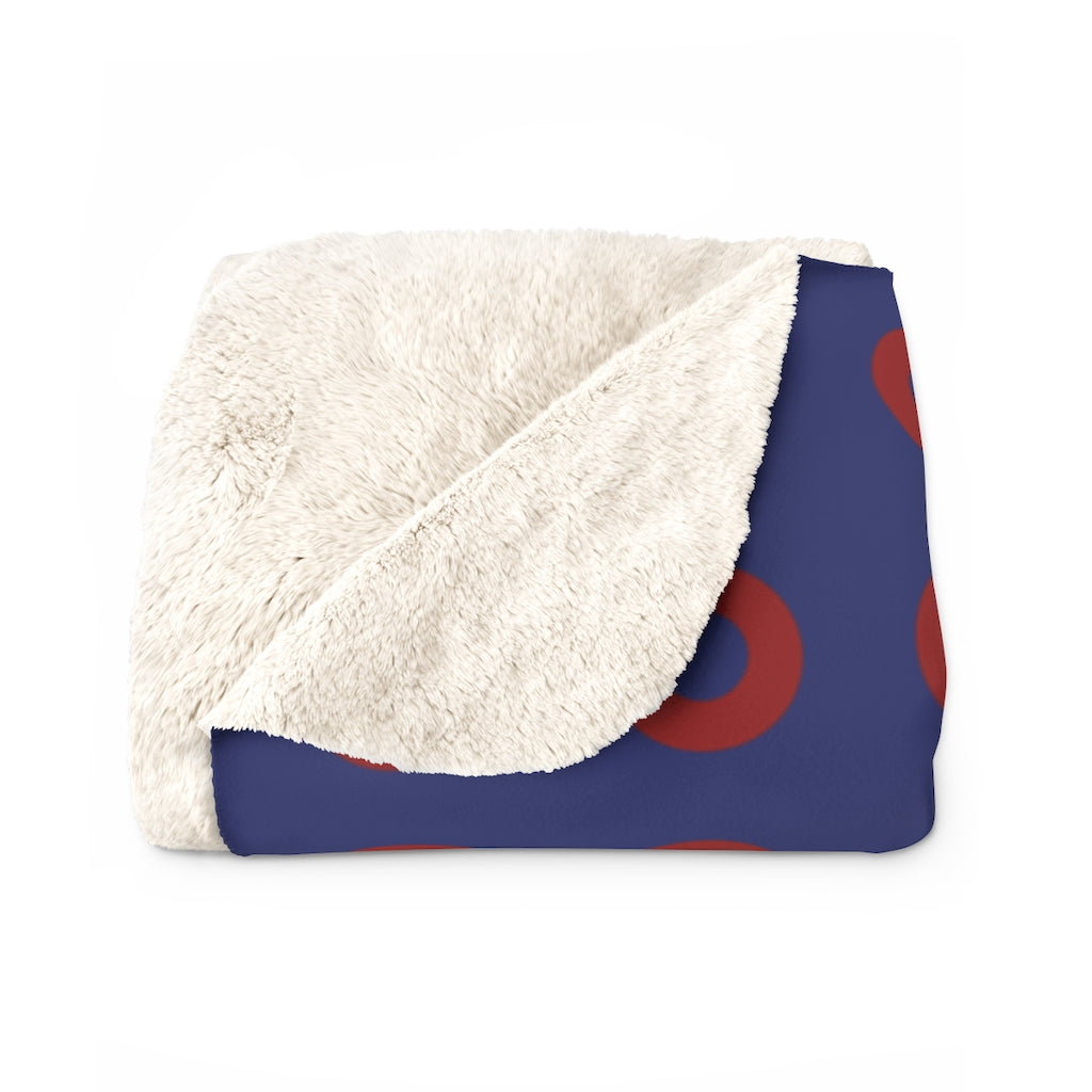 Donuts Sherpa Fleece Blanket - The Grateful Goose