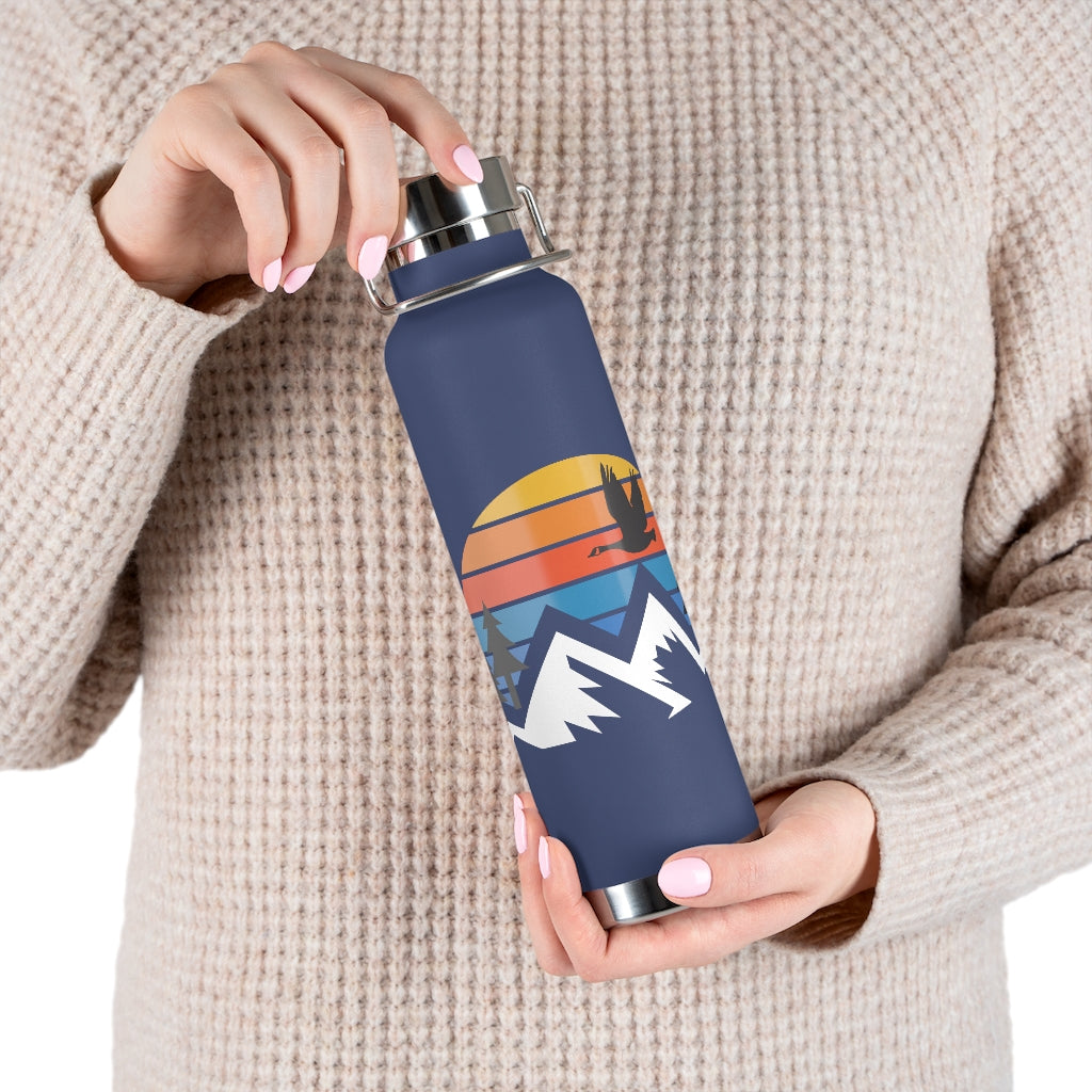 Mountain Goose 2.0 22oz Vacuum Insulated Water Bottle - The Grateful Goose