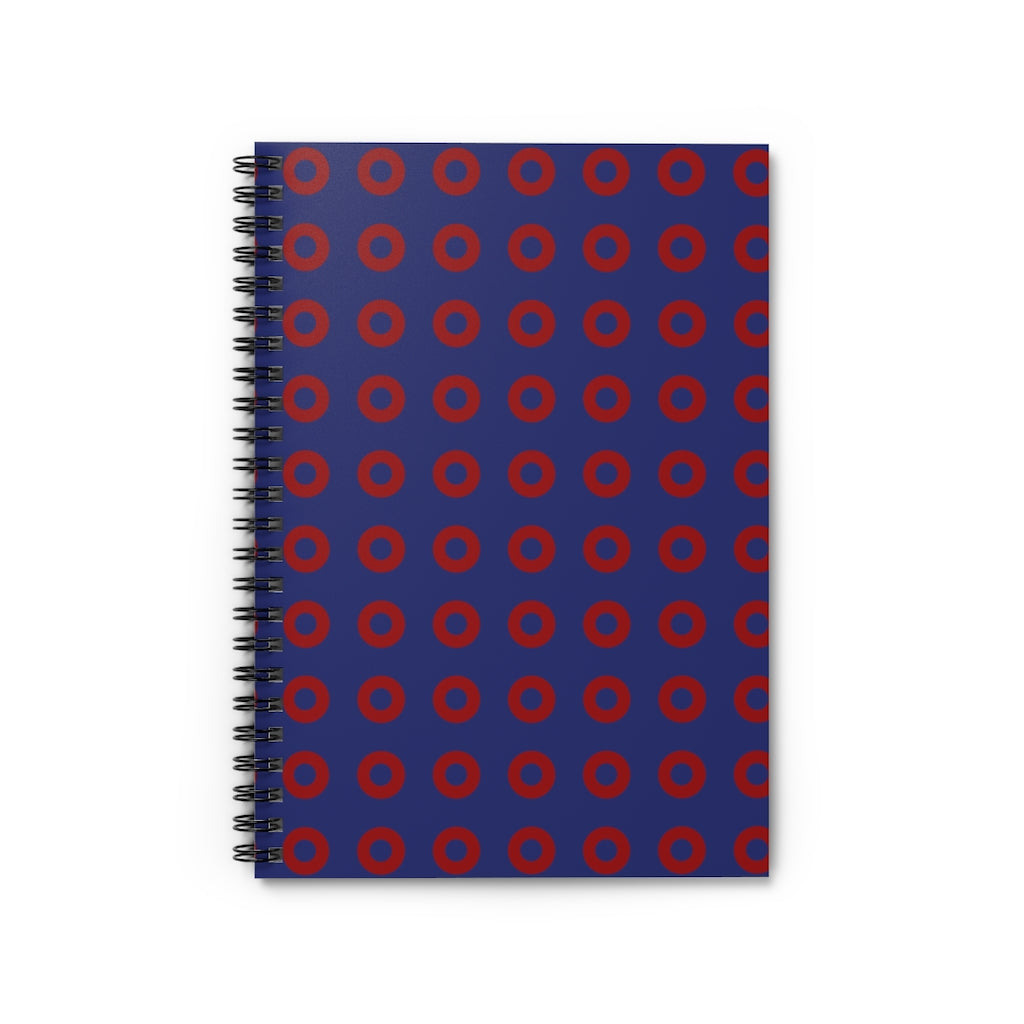 Donuts Spiral Notebook - Ruled Line - The Grateful Goose