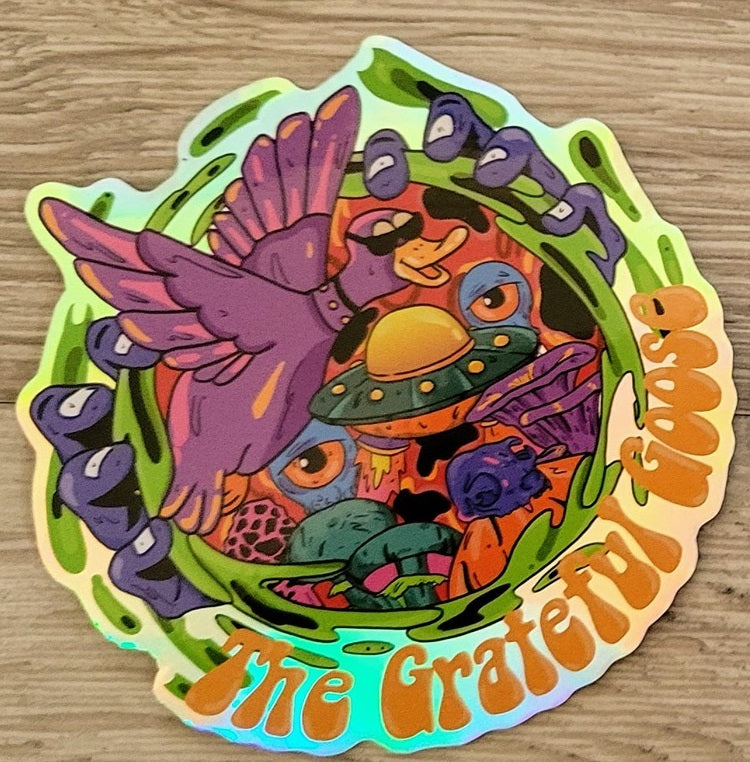 Holographic Slaps / Stickers $2 Each! - The Grateful Goose