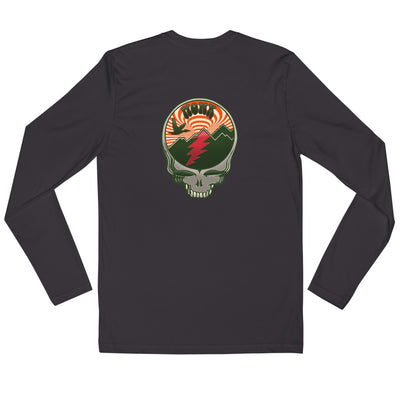 2-sided Fitted Long Sleeve Crew - The Grateful Goose