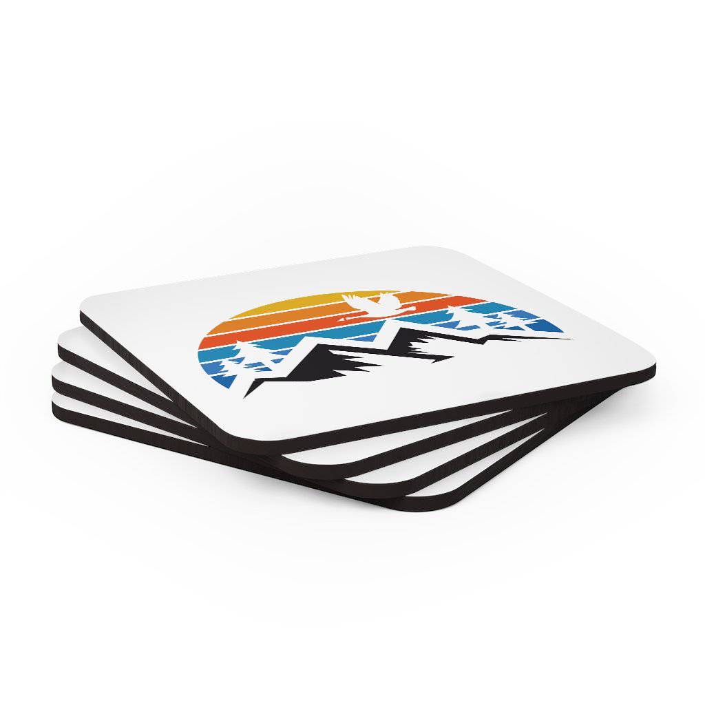 Corkwood Coaster Set - The Grateful Goose