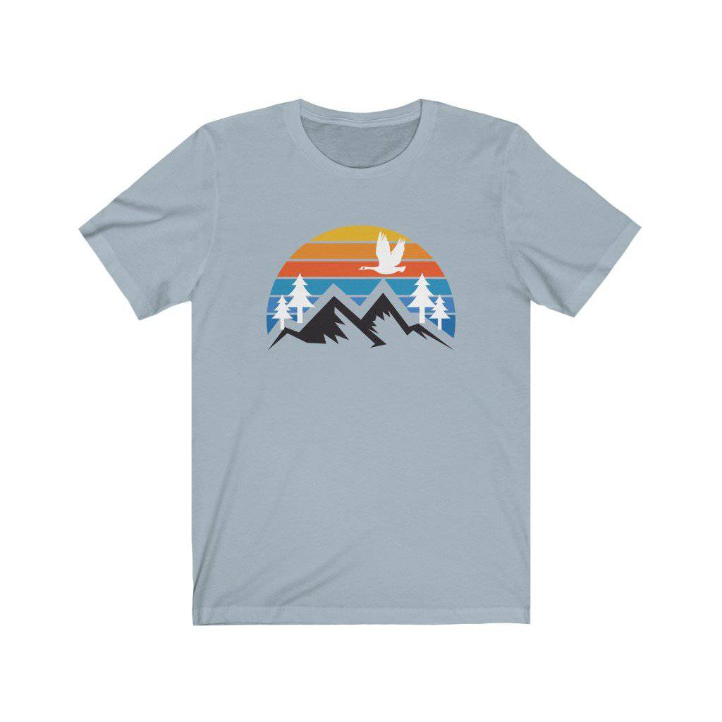 Mountain Goose Tee - The Grateful Goose