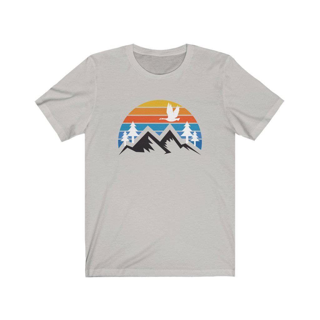 Mountain Goose Tee - The Grateful Goose