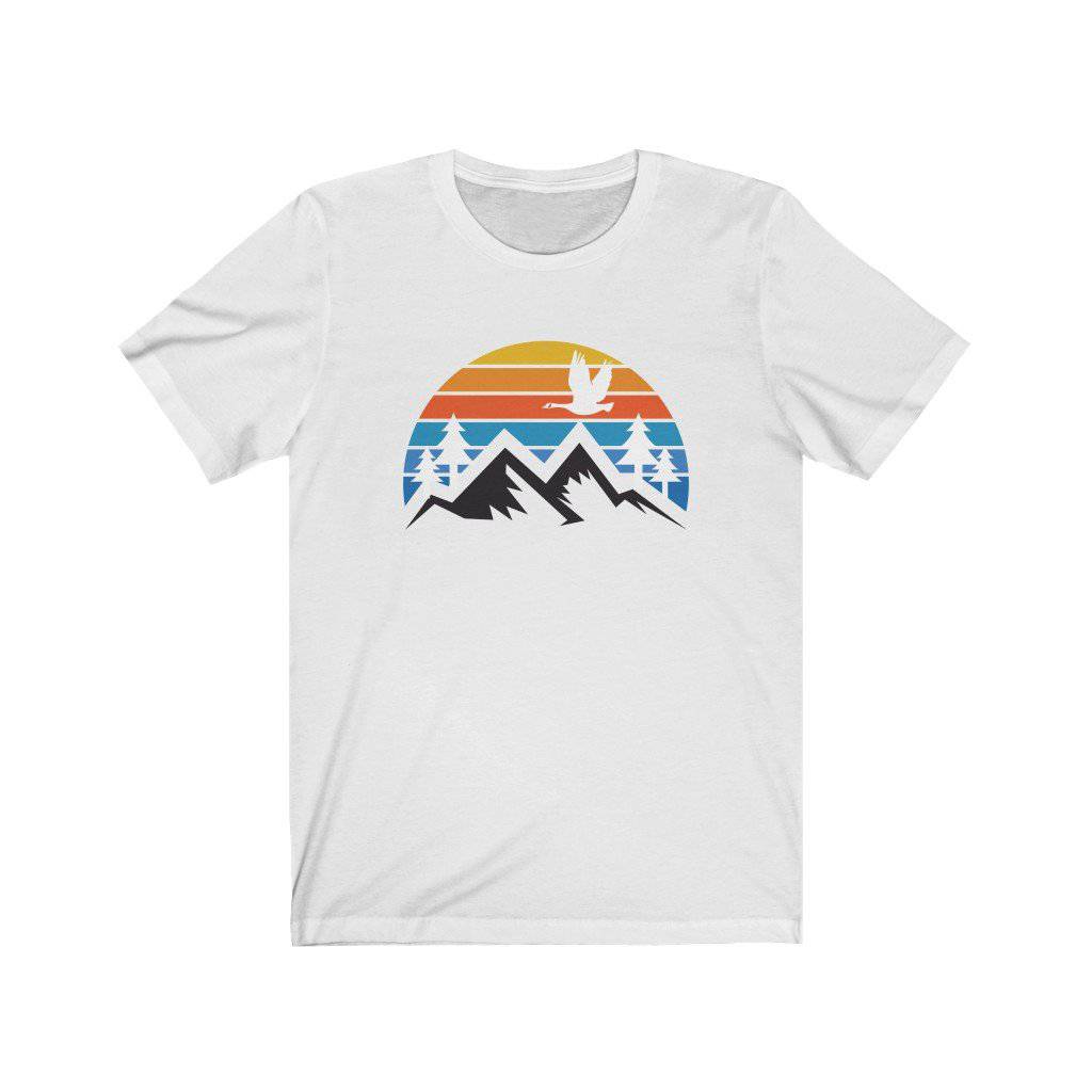 Mountain Goose Tee - The Grateful Goose